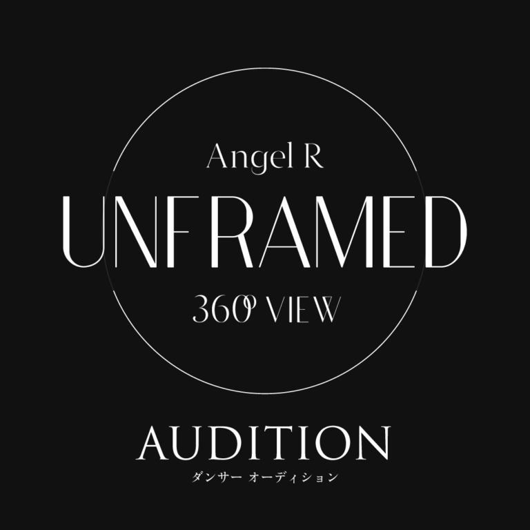 【速報】2026年7月公演　Angel R 360°VIEW「UNFRAMED」上演決定＆オーディション開催！